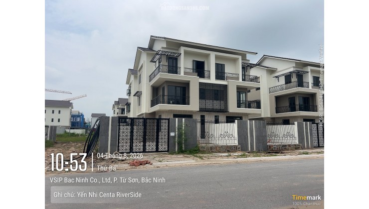  GIỎ HÀNG CĂN BIỆT THỰ GÓC CENTA RIVERSIDE 